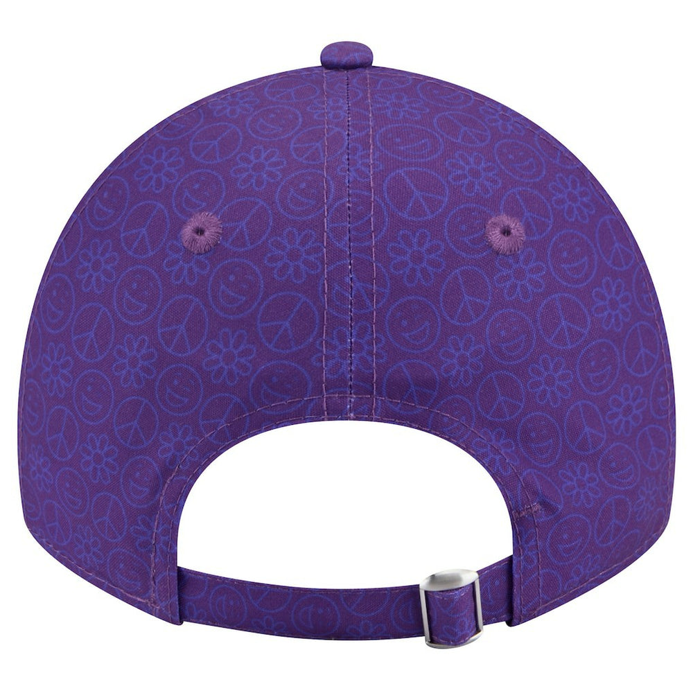 Minnesota Vikings New Era Women's Smiley 9TWENTY Adjustable Hat Purple - NFL
