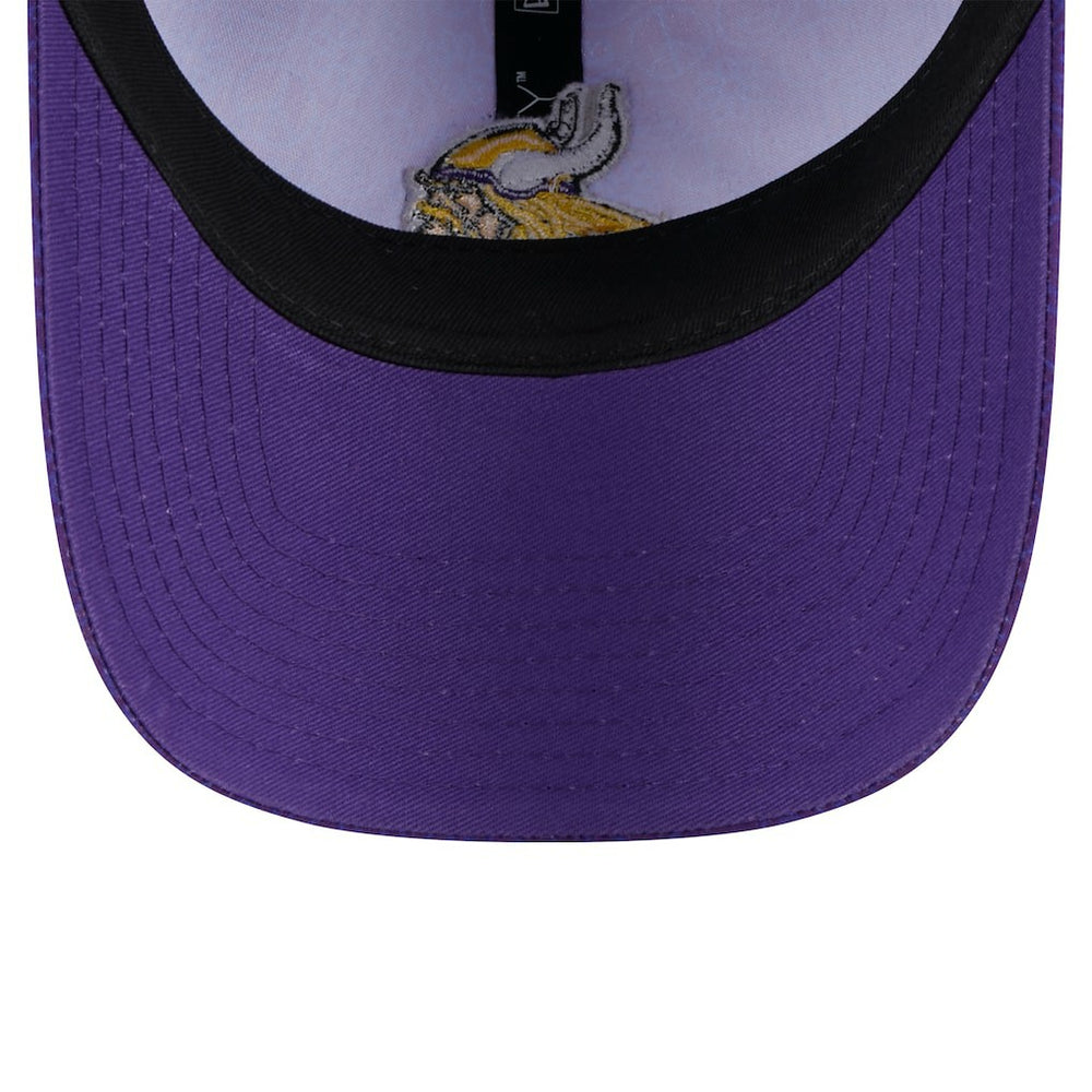 Minnesota Vikings New Era Women's Smiley 9TWENTY Adjustable Hat Purple - NFL
