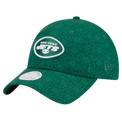 New York Jets New Era Women's Smiley 9TWENTY Adjustable Hat Green - NFL