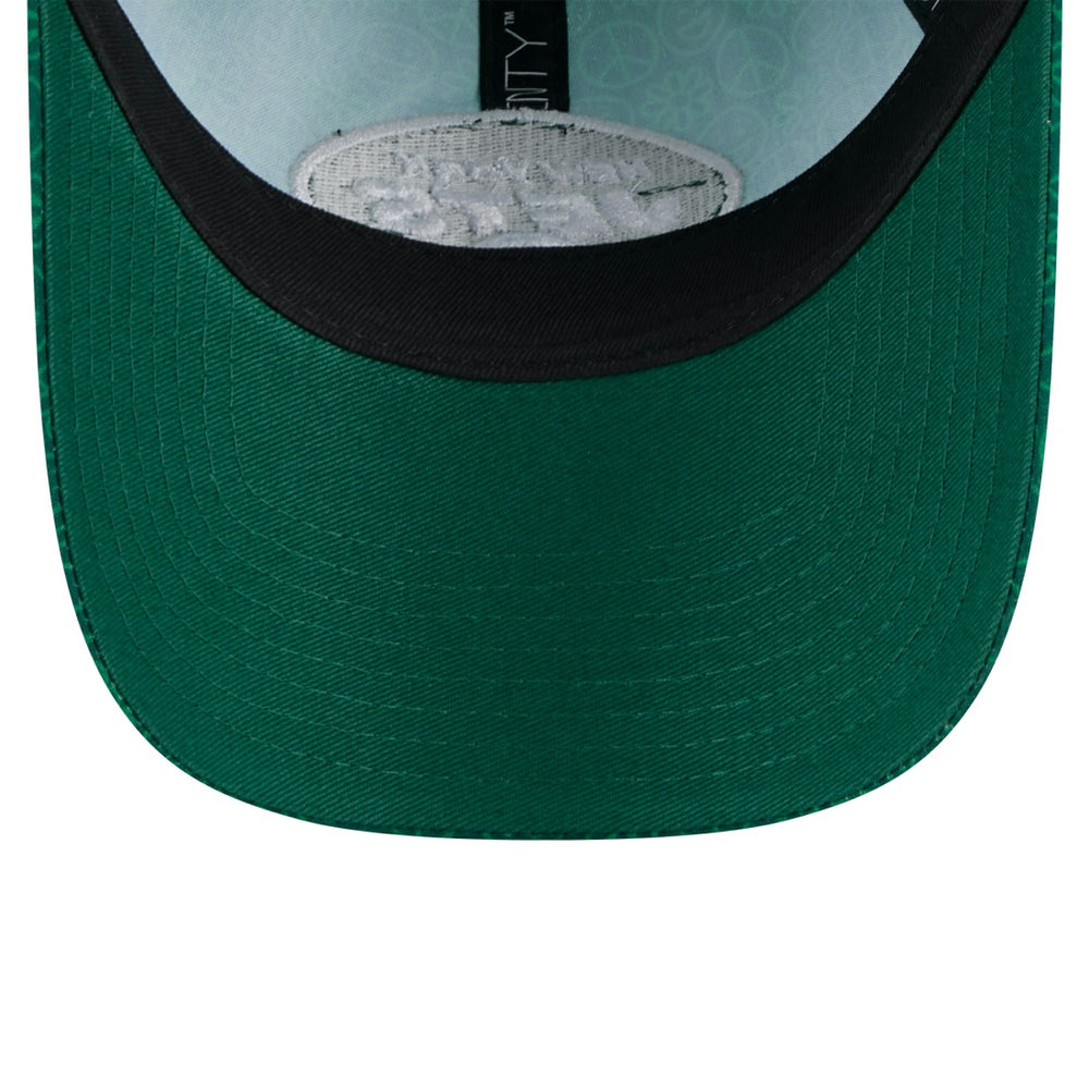New York Jets New Era Women's Smiley 9TWENTY Adjustable Hat Green - NFL