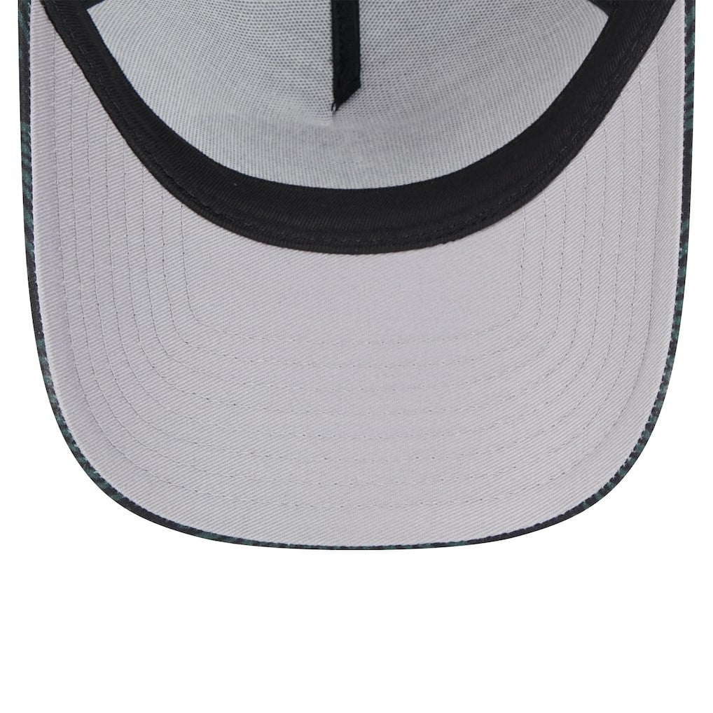 Jacksonville Jaguars New Era Agave Trucker 9FORTY Adjustable Hat Black - NFL