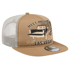 Las Vegas Raiders New Era Meet Me 9FIFTY Snapback Hat Tan - NFL