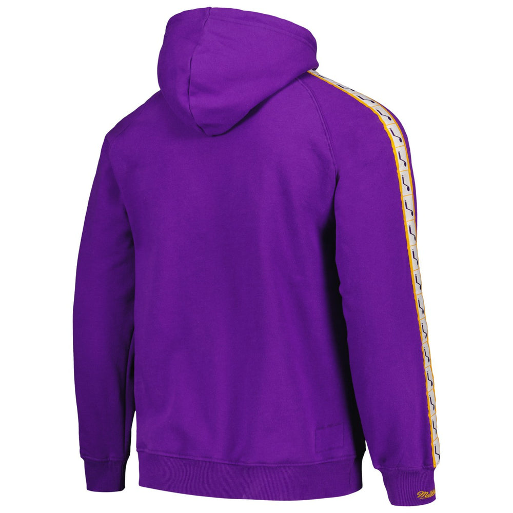 Mitchell & Ness - Utah Jazz Hardwood Classics Nights Raglan Pullover Hoodie - Purple