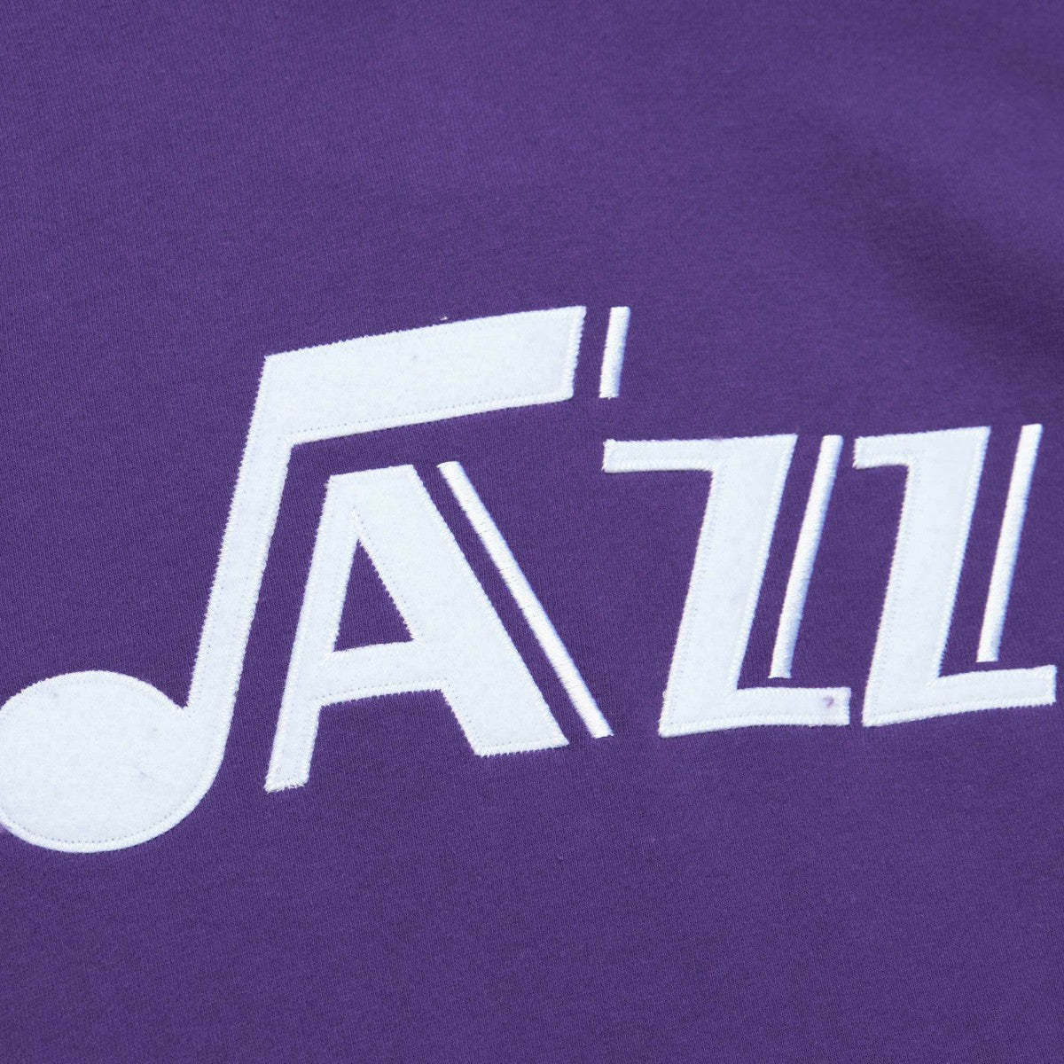 Mitchell & Ness - Utah Jazz Hardwood Classics Nights Raglan Pullover Hoodie - Purple