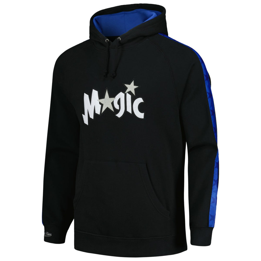 Mitchell & Ness - Orlando Magic Hardwood Classics Nights Raglan Pullover Hoodie - Black