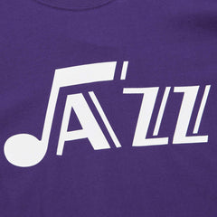 Mitchell & Ness - Utah Jazz Hardwood Classics Nights Premium T-Shirt - Purple