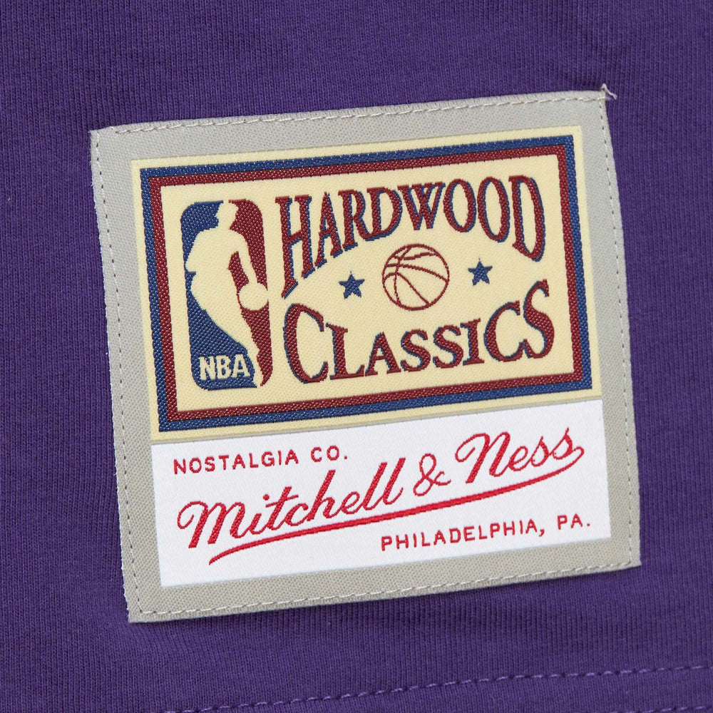 Mitchell & Ness - Utah Jazz Hardwood Classics Nights Premium T-Shirt - Purple