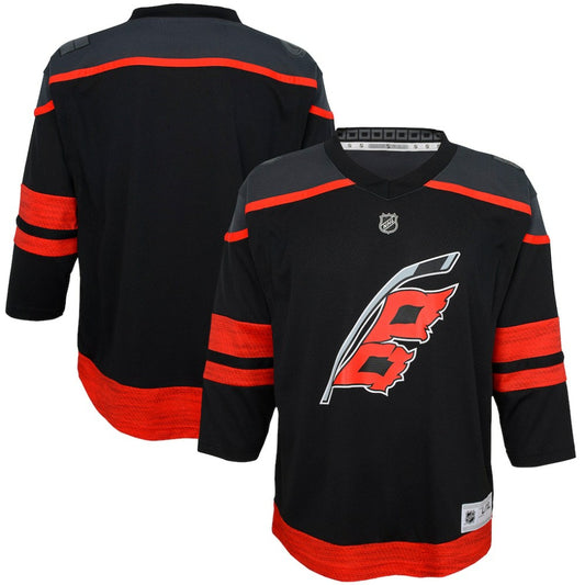 Carolina Hurricanes Youth Home Premier Jersey - Black | NHL Jerseys