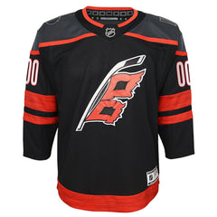 Carolina Hurricanes - Youth Home Premier Custom Jersey Black