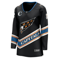Alexander Ovechkin Washington Capitals Fanatics Women's 50th Anniversary Breakaway Jersey Black