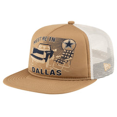 Dallas Cowboys New Era Meet Me 9FIFTY Snapback Hat Stone - NFL