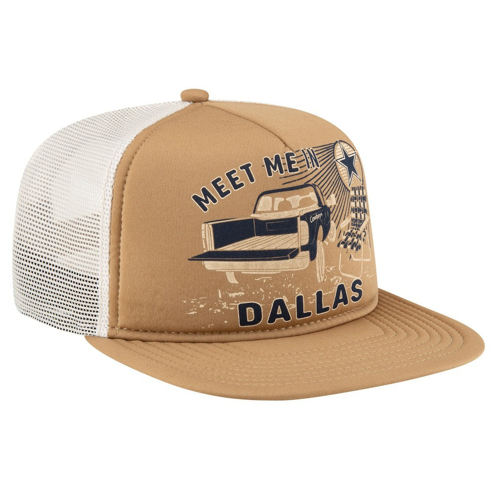 Dallas Cowboys New Era Meet Me 9FIFTY Snapback Hat Stone - NFL