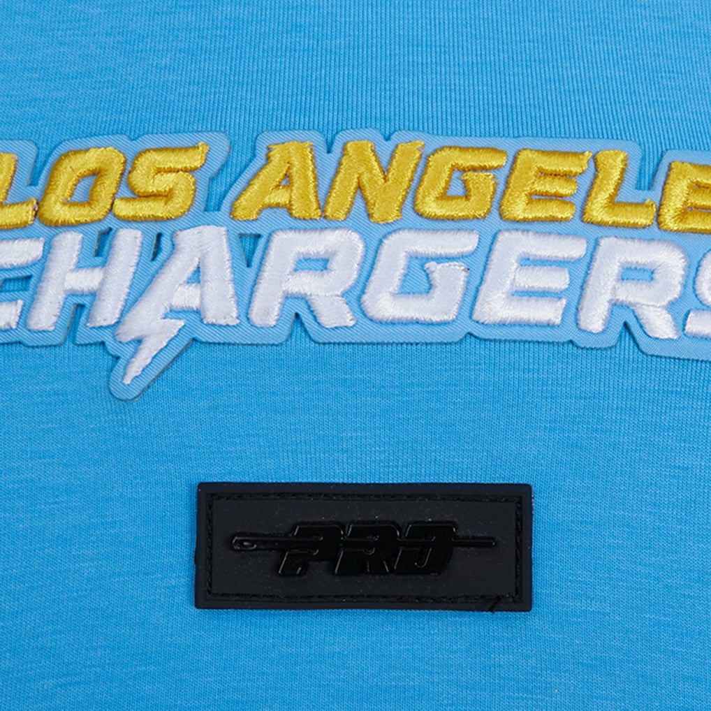 Justin Herbert Los Angeles Chargers Pro Standard Fast Lane Name & Number Player T-Shirt Powder Blue - NFL