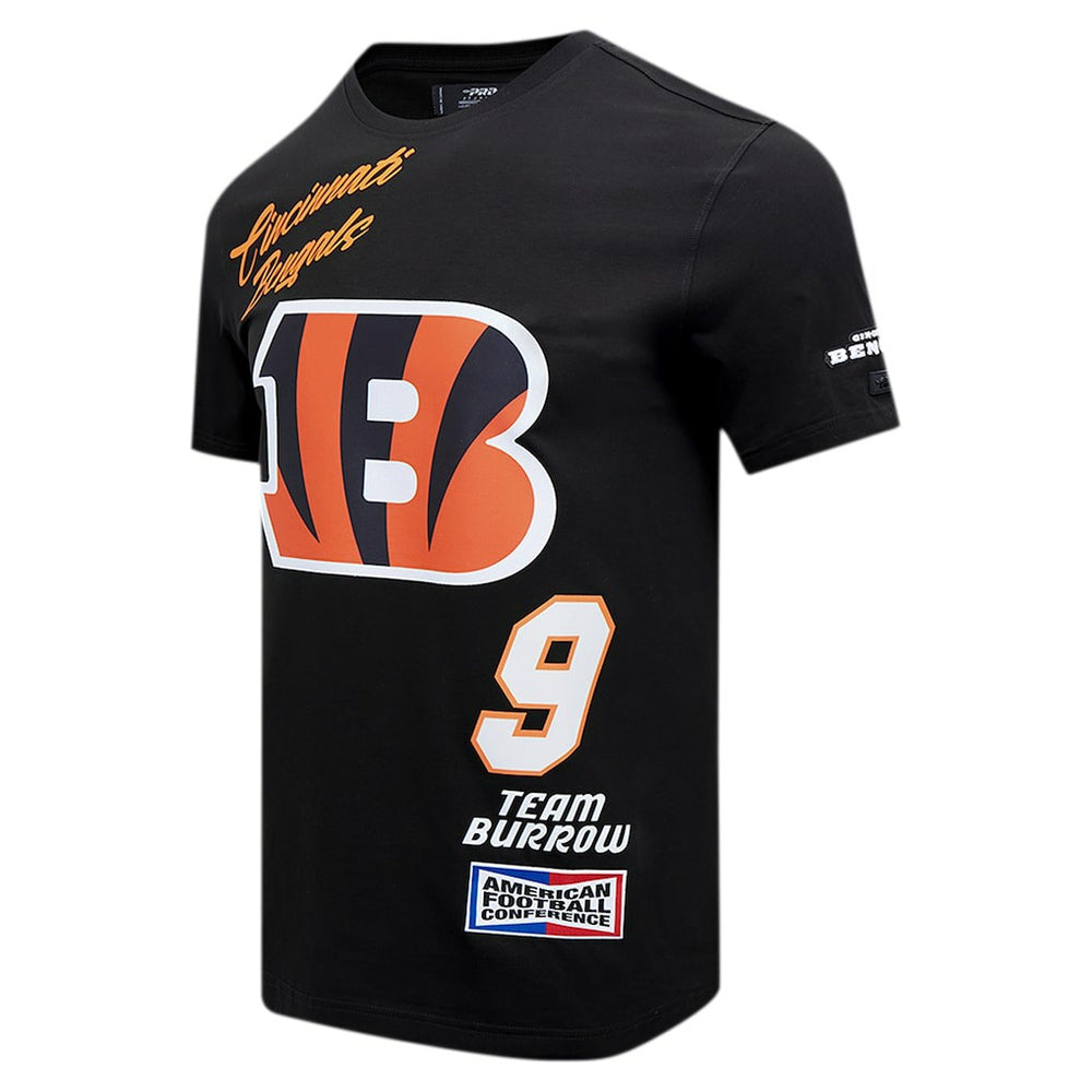 Joe Burrow Cincinnati Bengals Pro Standard Fast Lane Name & Number Player T-Shirt Black - NFL