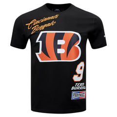 Joe Burrow Cincinnati Bengals Pro Standard Fast Lane Name & Number Player T-Shirt Black - NFL