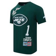 Ahmad Sauce Gardner New York Jets Pro Standard Fast Lane Name & Number Player T-Shirt Green - NFL