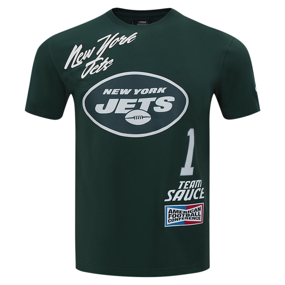 Ahmad Sauce Gardner New York Jets Pro Standard Fast Lane Name & Number Player T-Shirt Green - NFL