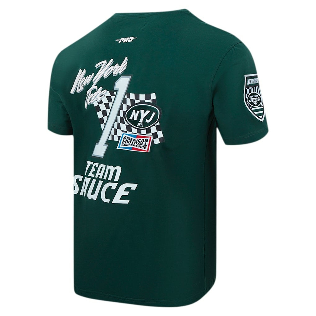 Ahmad Sauce Gardner New York Jets Pro Standard Fast Lane Name & Number Player T-Shirt Green - NFL
