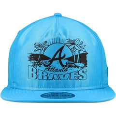 Atlanta Braves New Era Neon Golfer Snapback Hat On Sale