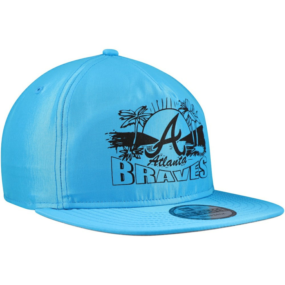 Atlanta Braves New Era Neon Golfer Snapback Hat On Sale