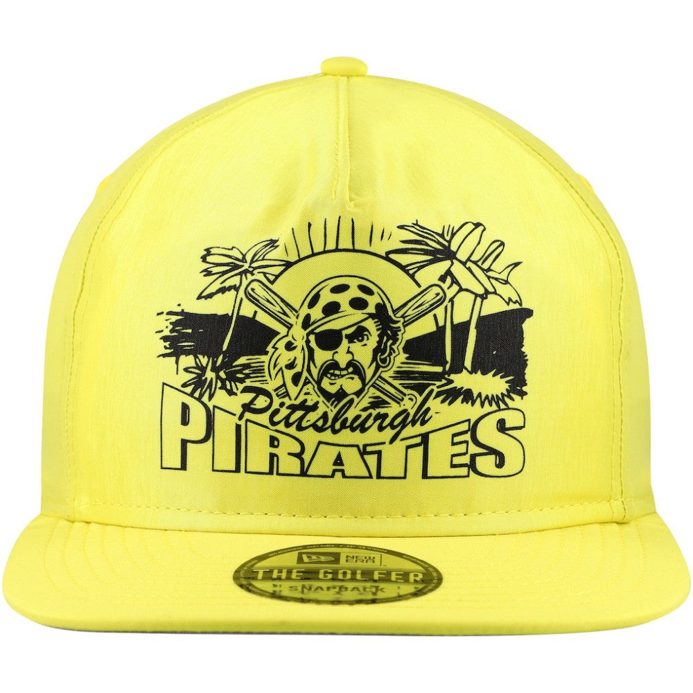 Pittsburgh Pirates New Era Neon Golfer Snapback Hat On Sale