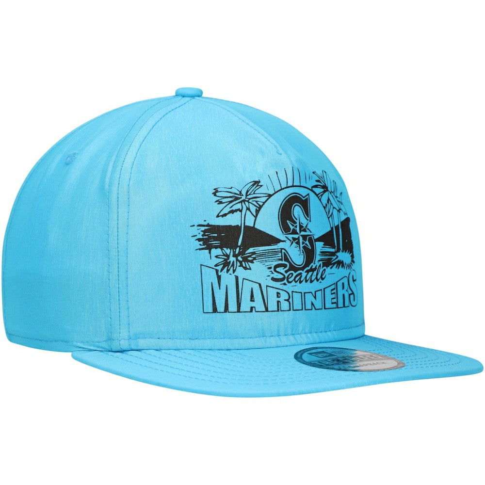 Seattle Mariners New Era Neon Golfer Snapback Hat Lifestyle