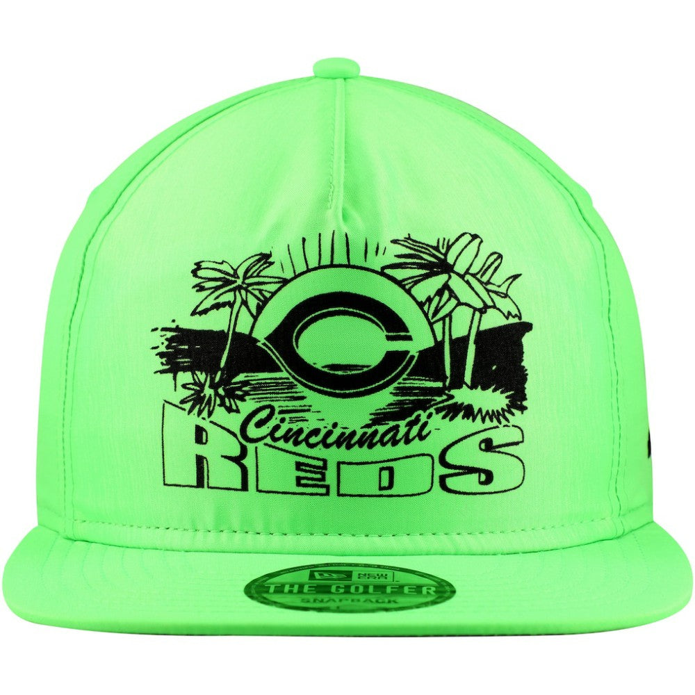 Cincinnati Reds New Era Neon Golfer Snapback Hat for sale