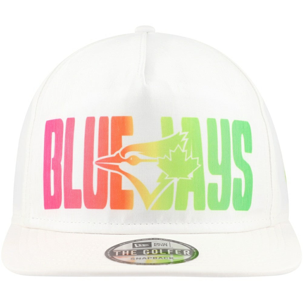 Toronto Blue Jays New Era Spring Spectrum Golfer Snapback Hat discount