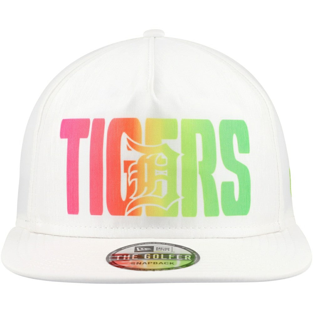 Detroit Tigers New Era Spring Spectrum Golfer Snapback Hat On Sale
