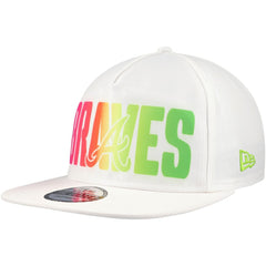 Atlanta Braves New Era Spring Spectrum Golfer Snapback Hat Sale