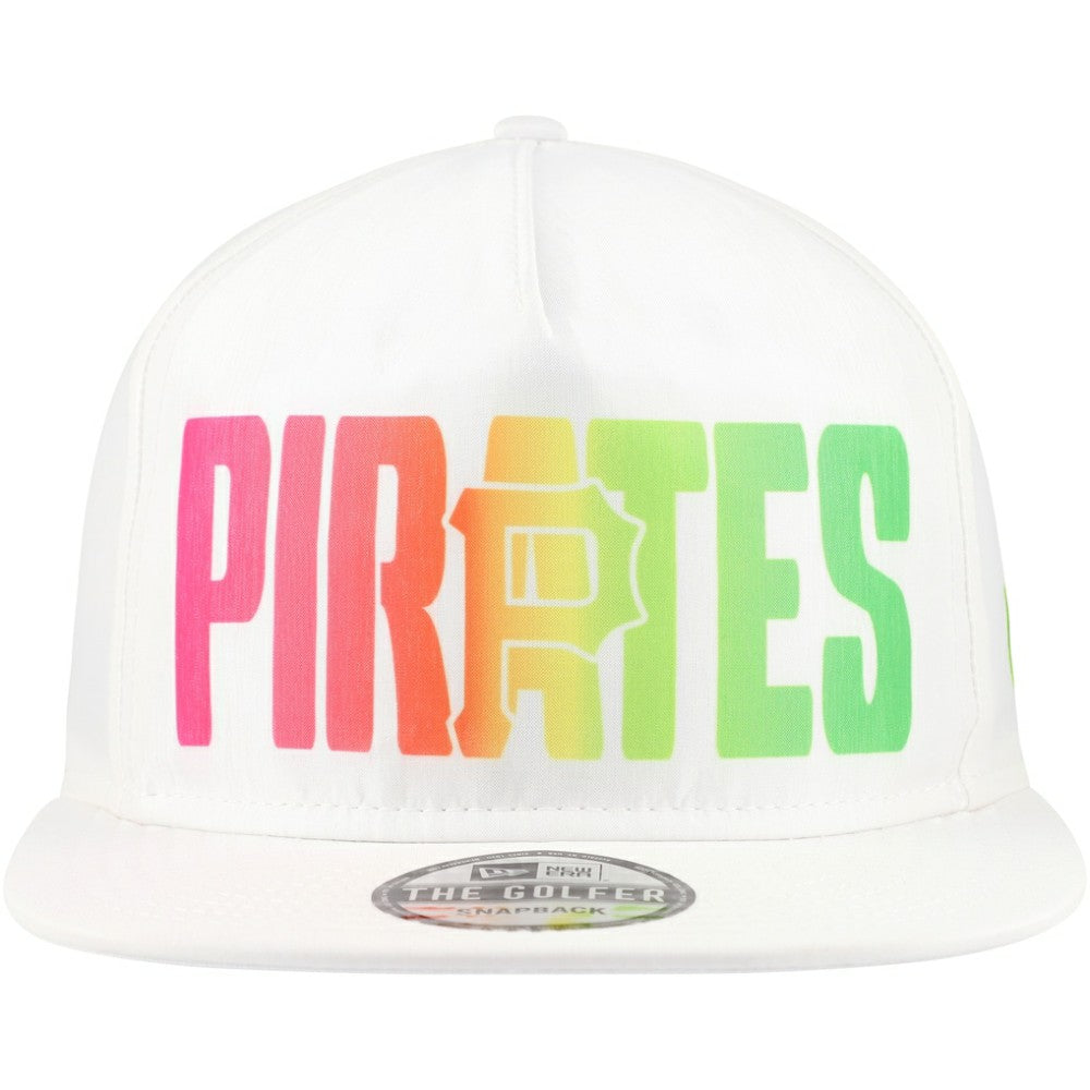 Pittsburgh Pirates New Era Spring Spectrum Golfer Snapback Hat On Sale