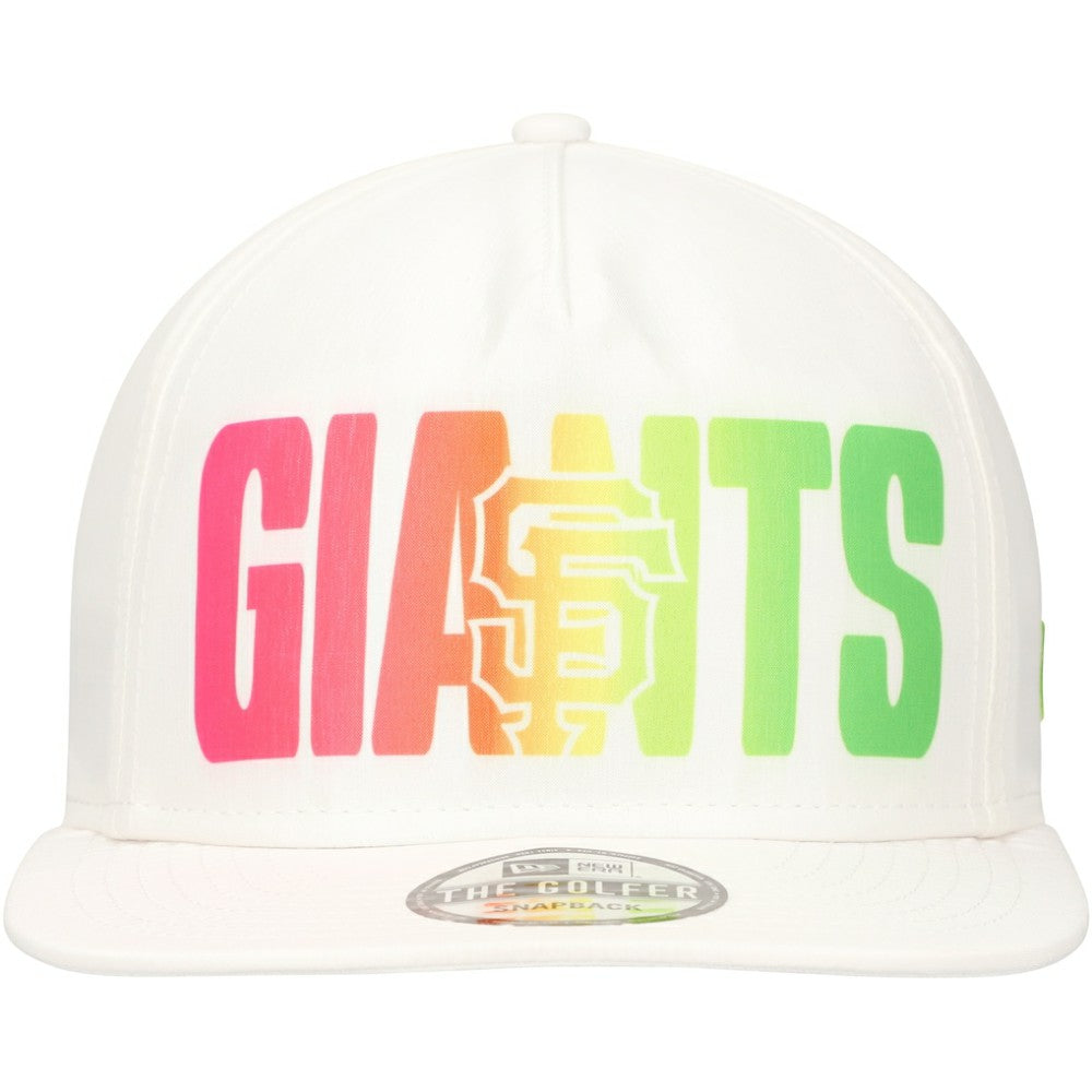 San Francisco Giants New Era Spring Spectrum Golfer Snapback Hat On Sale