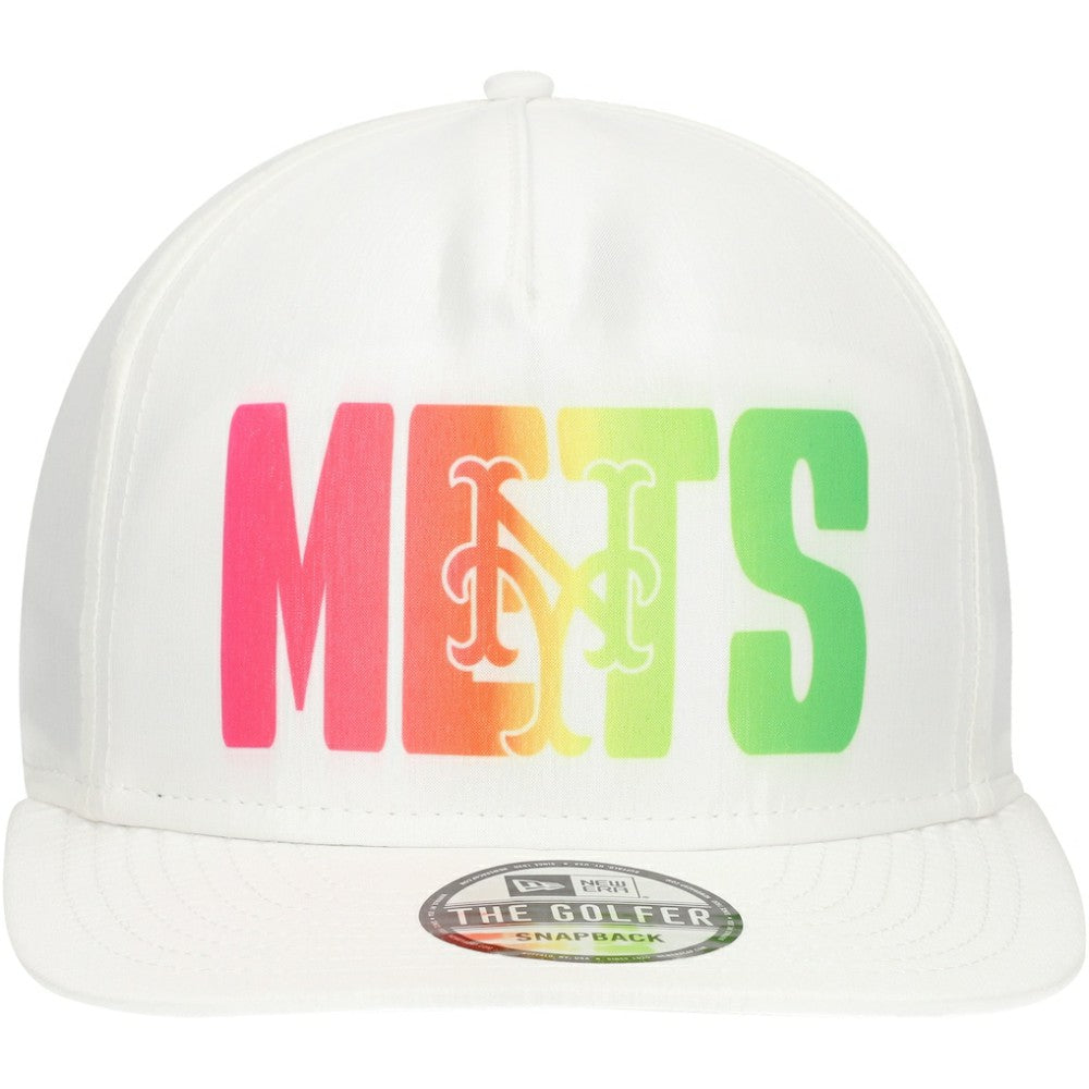 New York Mets New Era Spring Spectrum Golfer Snapback Hat for sale