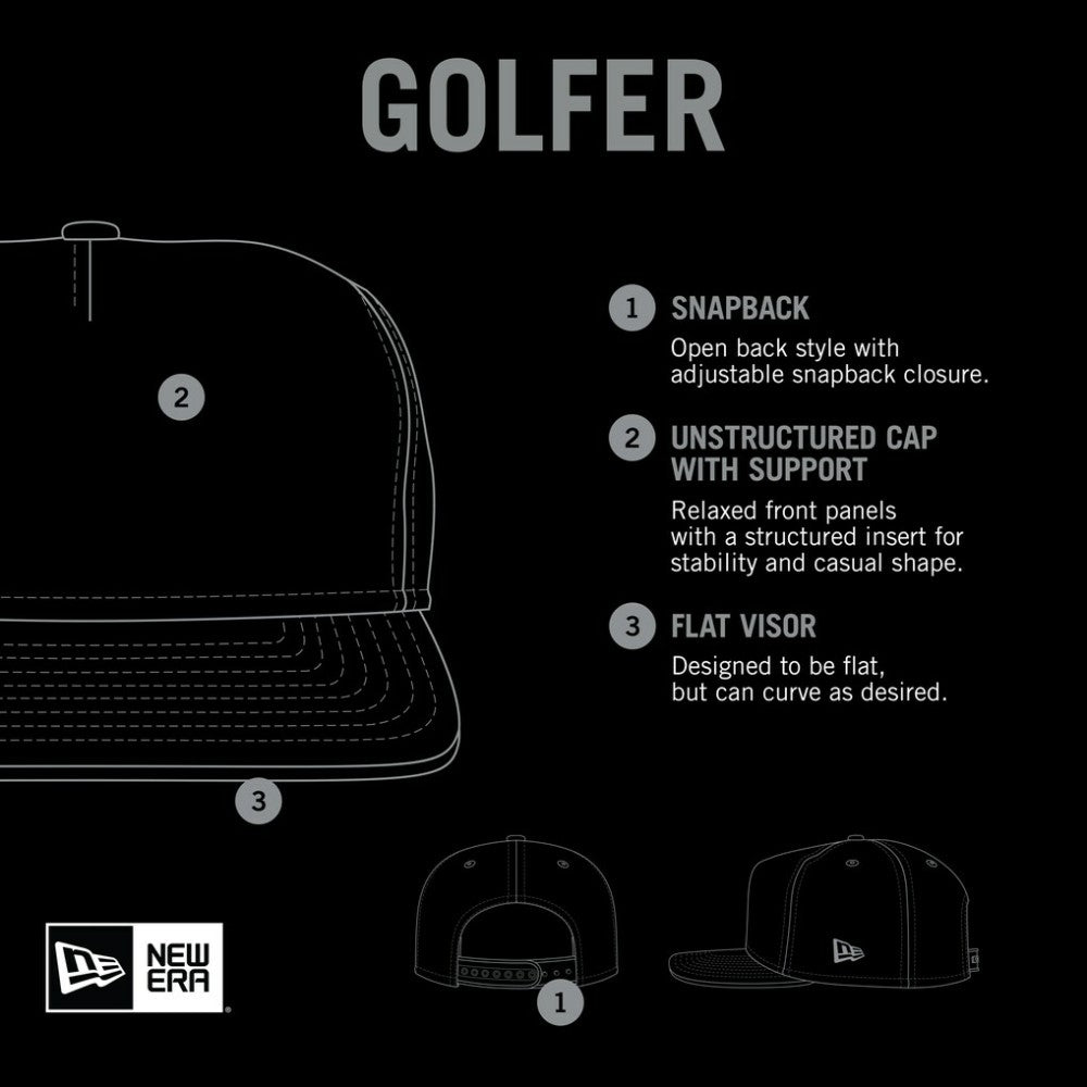 New York Mets New Era Spring Spectrum Golfer Snapback Hat for sale