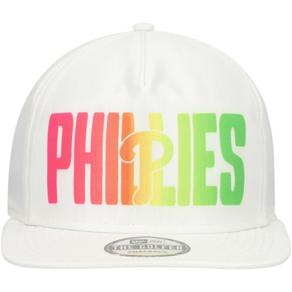 Philadelphia Phillies New Era Spring Spectrum Golfer Snapback Hat Sale
