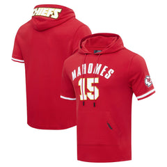 Patrick Mahomes Kansas City Chiefs Pro Standard Player Name & Number Hoodie T-Shirt Red - NFL