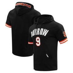 Joe Burrow Cincinnati Bengals Pro Standard Player Name & Number Hoodie T-Shirt Black - NFL