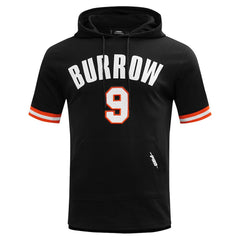 Joe Burrow Cincinnati Bengals Pro Standard Player Name & Number Hoodie T-Shirt Black - NFL