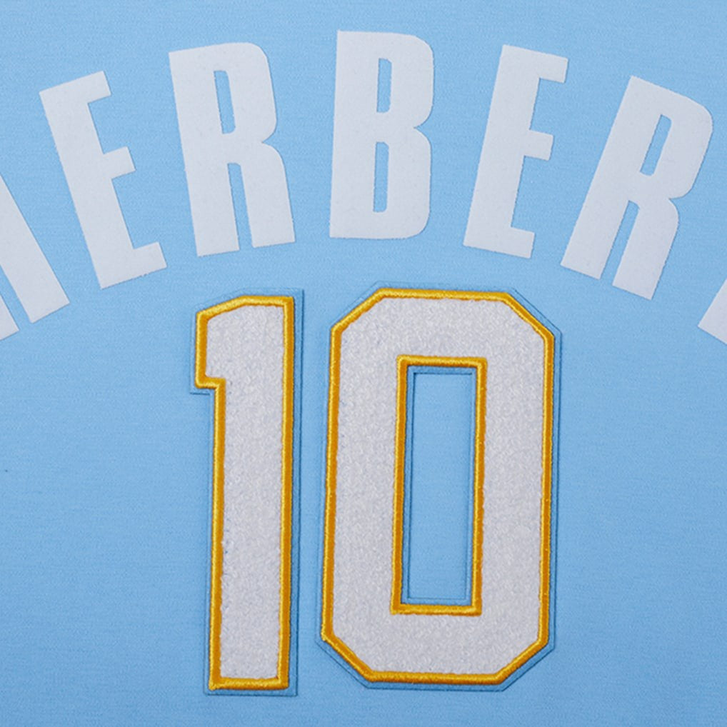 Justin Herbert Los Angeles Chargers Pro Standard Player Name & Number Hoodie T-Shirt Powder Blue - NFL