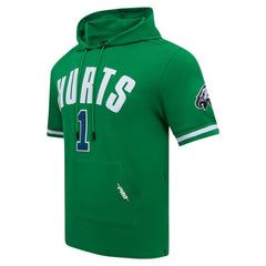 Jalen Hurts Philadelphia Eagles Pro Standard Player Name & Number Hoodie T-Shirt Kelly Green - NFL
