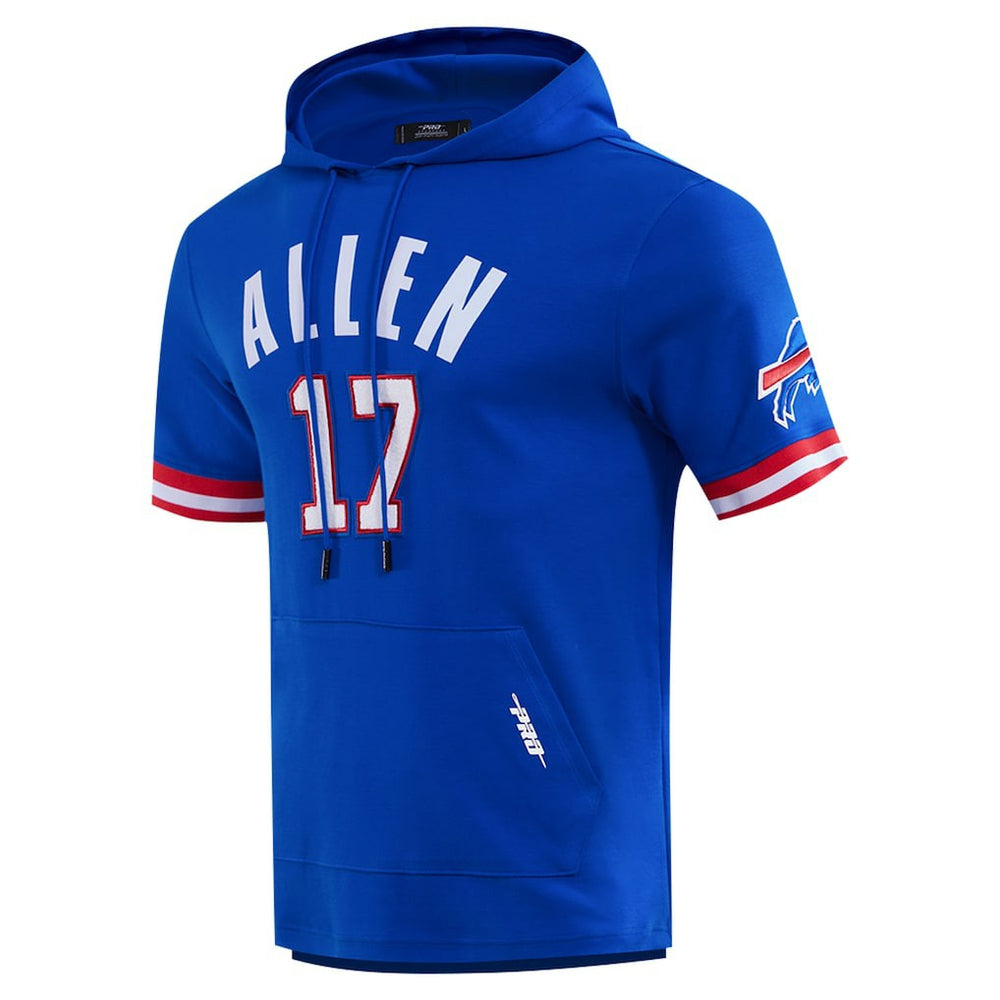 Josh Allen Buffalo Bills Pro Standard Player Name & Number Hoodie T-Shirt Royal - NFL