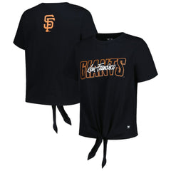 San Francisco Giants The Wild Collective Women's Twist Front T-Shirt Online