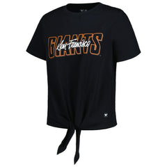 San Francisco Giants The Wild Collective Women's Twist Front T-Shirt Online