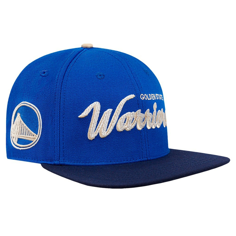 NBA - Golden State Warriors Pro Standard Legacy Snapback Hat - Royal/Navy