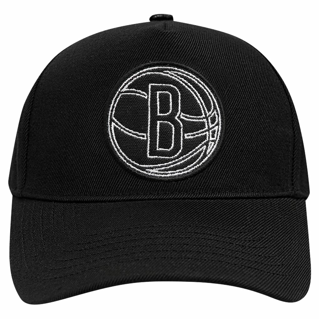 NBA - Brooklyn Nets Pro Standard Paint the City Pinch Front Snapback Hat - Black