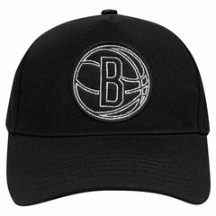 NBA - Brooklyn Nets Pro Standard Paint the City Pinch Front Snapback Hat - Black