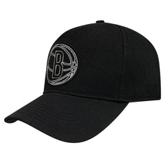 NBA - Brooklyn Nets Pro Standard Paint the City Pinch Front Snapback Hat - Black