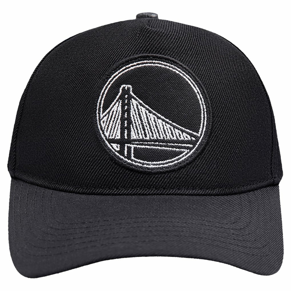 NBA - Golden State Warriors Pro Standard Paint the City Pinch Front Snapback Hat - Black