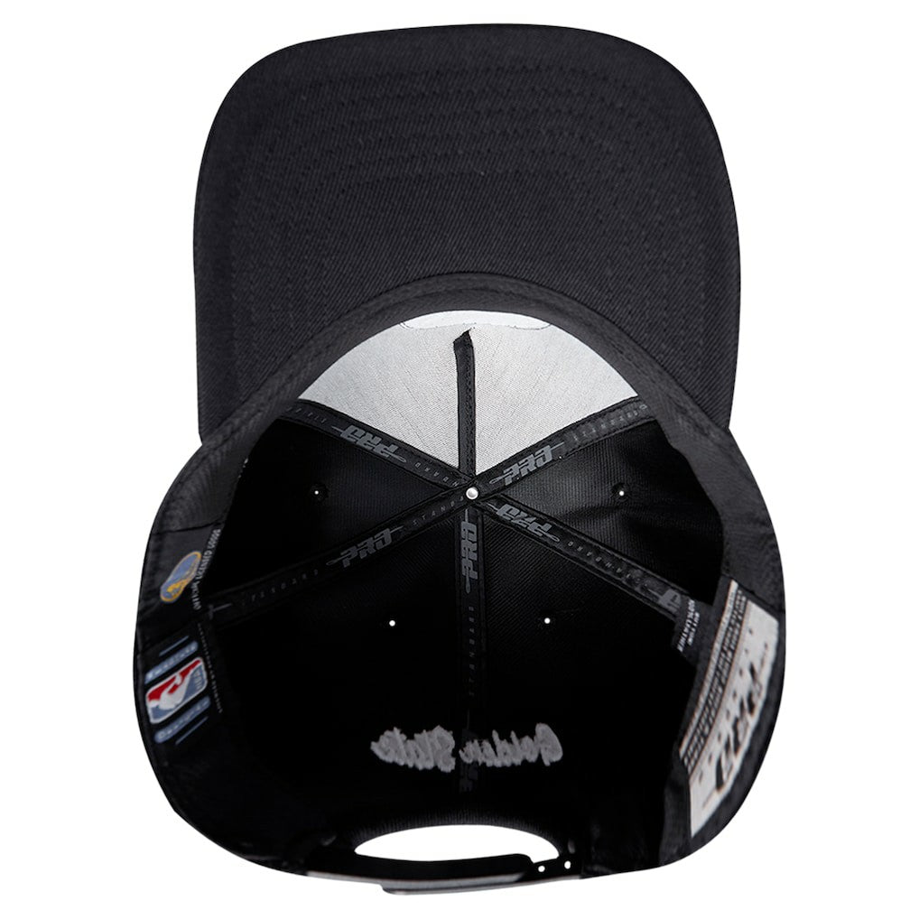NBA - Golden State Warriors Pro Standard Paint the City Pinch Front Snapback Hat - Black