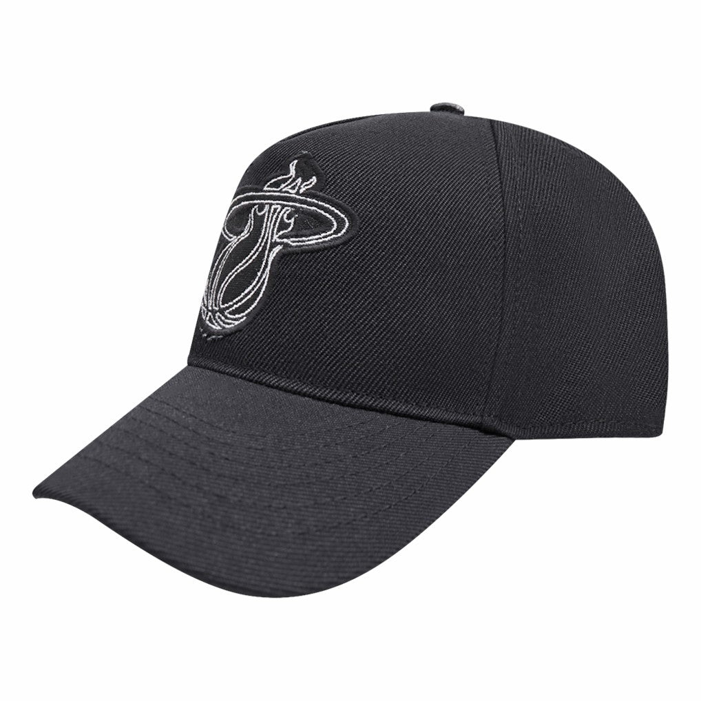 NBA - Miami Heat Pro Standard Paint the City Pinch Front Snapback Hat - Black